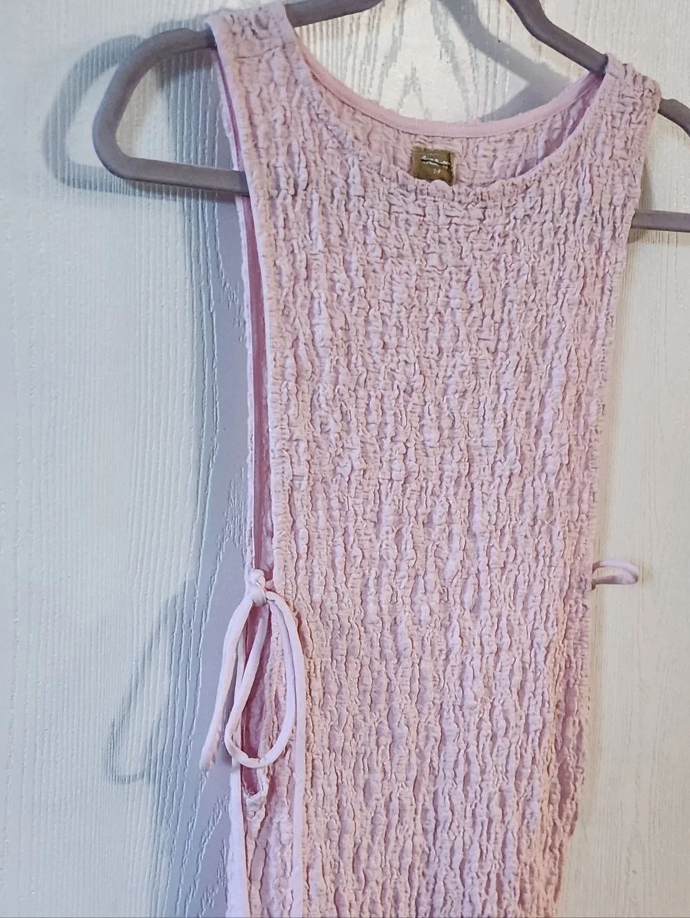 Free People Sterling Smocked Side Tie Maxi Dress‎